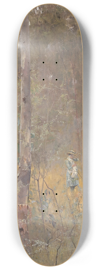 Frederick McCubbin - Lost 8.25 inch art skate deck
