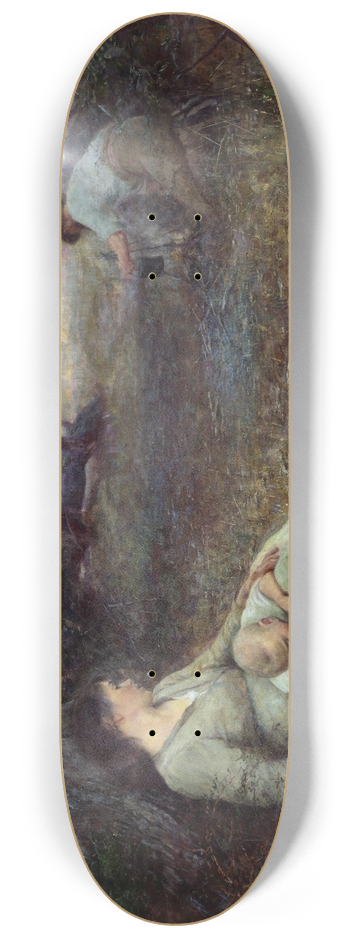 Frederick McCubbin - On the wallaby track 8.25 inch art skate deck
