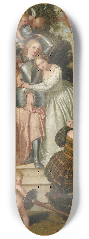 Frederick Richard Pickersgill - Britomart unarming 8.25 inch art skate deck