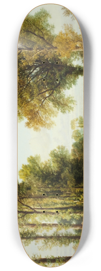Frederick William Hulme - The Sunday Morning Walk 8.25 inch art skate deck
