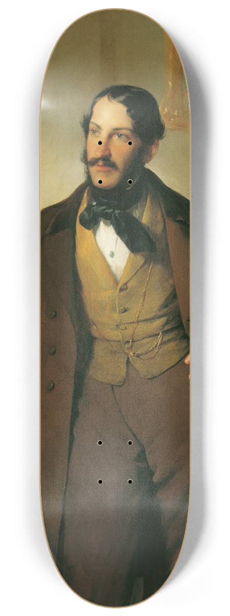 Friedrich von Amerling - Der Industrielle Maximilian Todesco 8.25 inch art skate deck