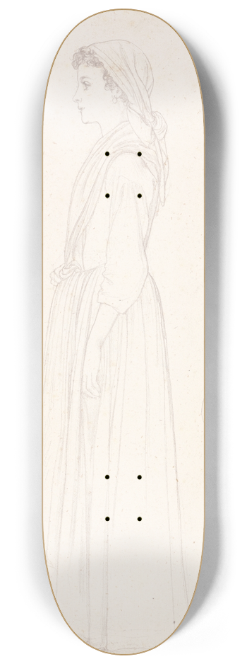Frederic Leighton - Marietta, Capri 8.25 inch art skate deck