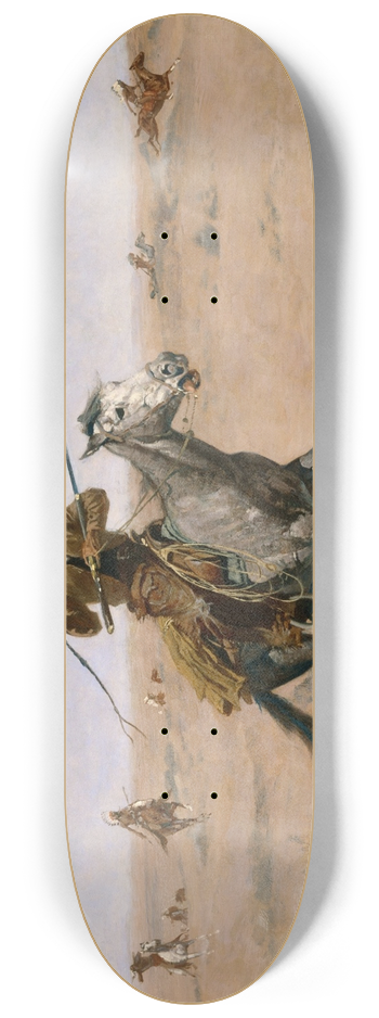 Frederic Remington - The Flight 8.25 inch art skate deck