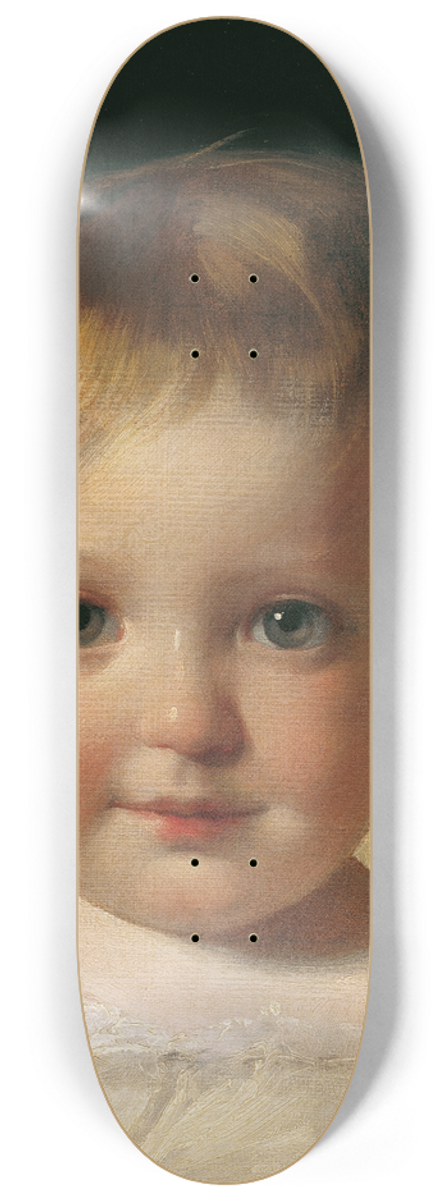 Friedrich von Amerling - Freiherr Alexander Vesque von Pttlingen als Kind 8.25 inch art skate deck