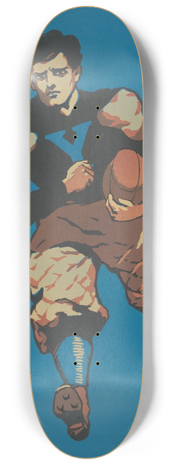 Fred Tolman - Yale 8.25 inch art skate deck