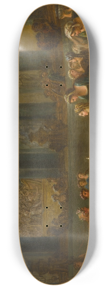 French School - Cleopatra and the Pearl 8.25 inch art skate deck