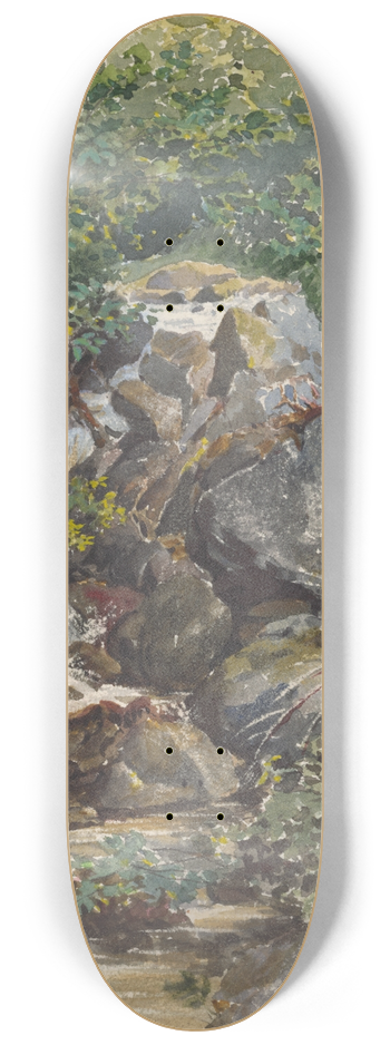 Friedrich Carl von Scheidlin - Forest Brook 8.25 inch art skate deck