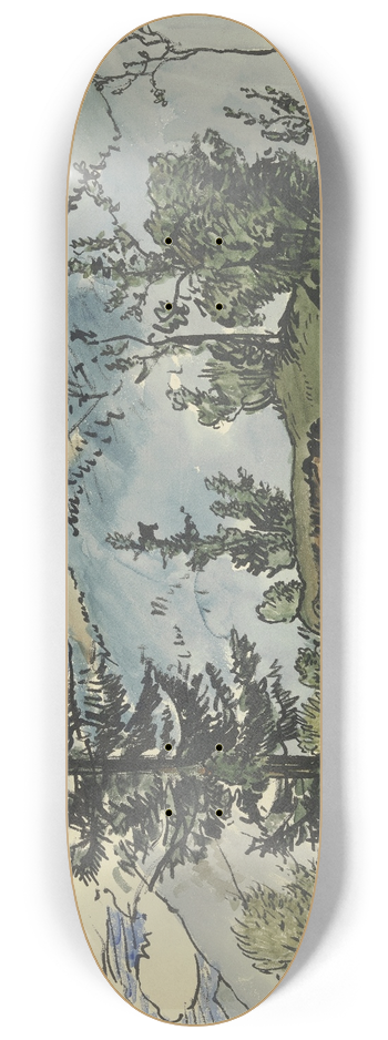 Fried Stern - At the Hammersbach 8.25 inch art skate deck