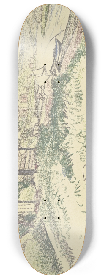 Fried Stern - Gemnden am Main 8.25 inch art skate deck