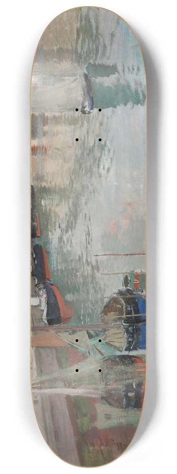 Frits Thaulow - Dieppe 8.25 inch art skate deck