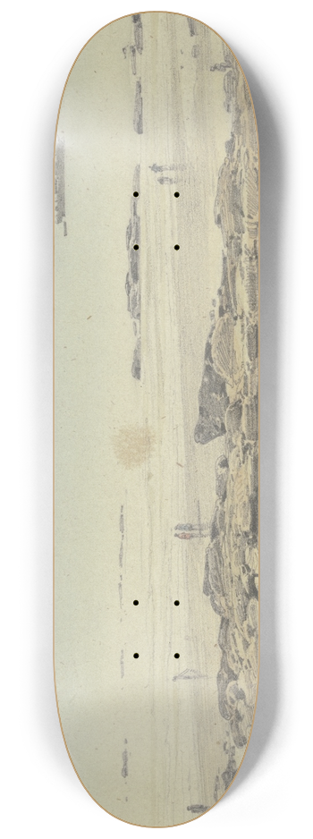 Fritz Bamberger - Kste bei Saint Leonards-on-Sea 8.25 inch art skate deck