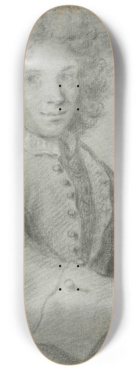 Alessandro Longhi - Portrait of a YoungGentleman 8.25 inch art skate deck