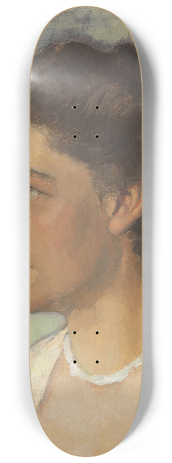 Fritz Erler - Bildnis von Olga Erler 8.25 inch art skate deck