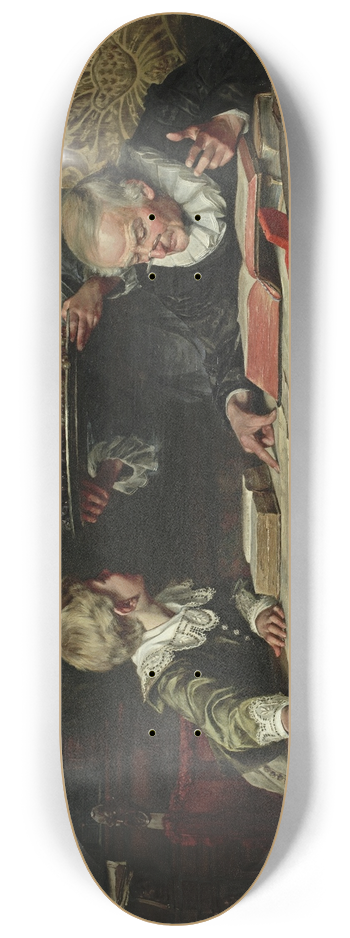 Fritz Freund - The thirsty tutor 8.25 inch art skate deck