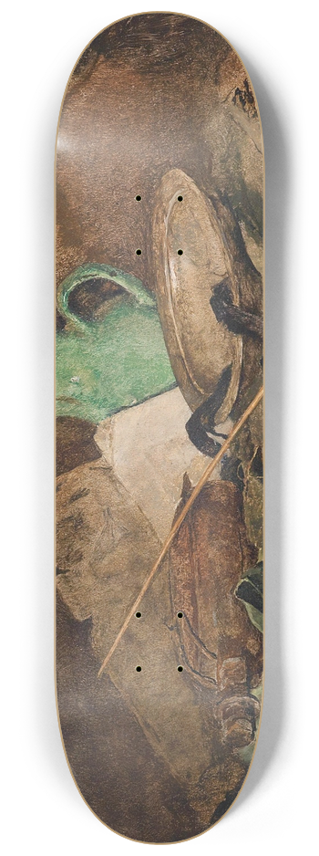 Fritz Rojka - Stillleben mit Krug und Peife 8.25 inch art skate deck