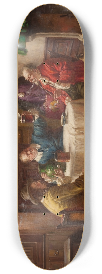 Fritz Wagner - Gentlemens Conversation 8.25 inch art skate deck