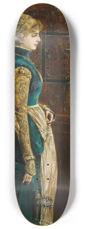 Gabriel Schachinger - Through The Window Fondly Looking 8.25 inch art skate deck
