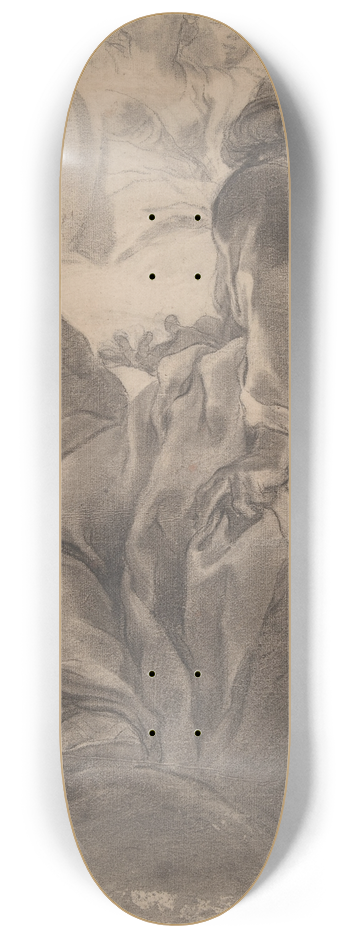 Gaetano Gandolfi - Seated Prophet 8.25 inch art skate deck