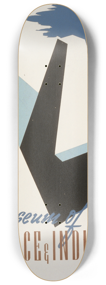 Galic - Museum of science and industry 8.25 inch art skate deck