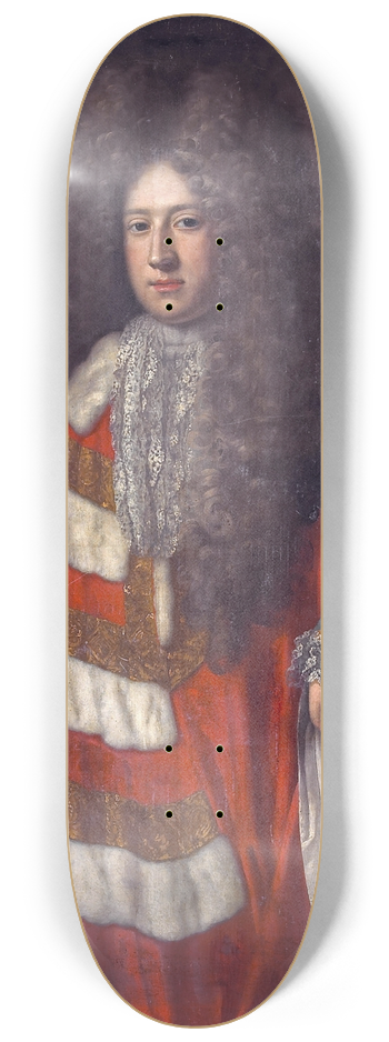 Garret Morphy - Roger Boyle, 2nd Earl Of Orrery 8.25 inch art skate deck