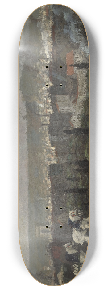 Frits Thaulow - Parisian View 8.25 inch art skate deck