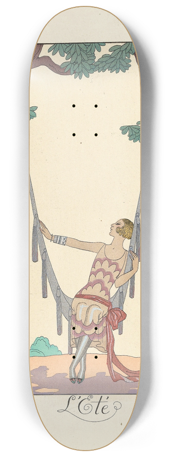 George Barbier - Lt (Summer) 8.25 inch art skate deck
