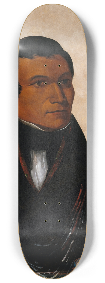 George Catlin - C-Sick, Son of The Chief 8.25 inch art skate deck