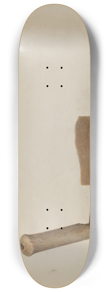 George C. Brown - Drawknife 8.25 inch art skate deck