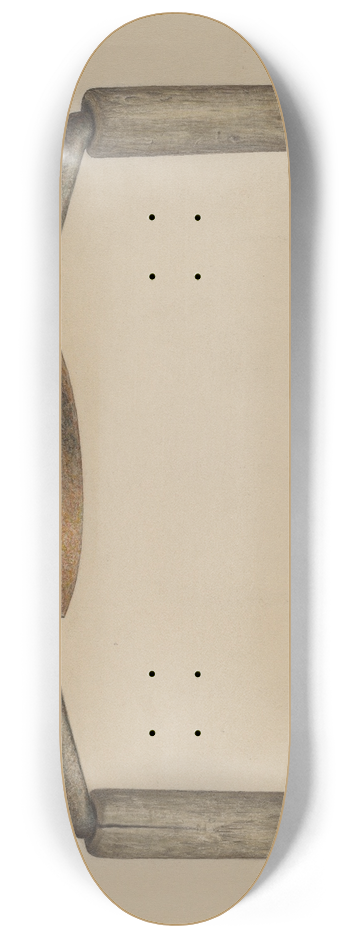 George C. Brown - Drawknife 8.25 inch art skate deck