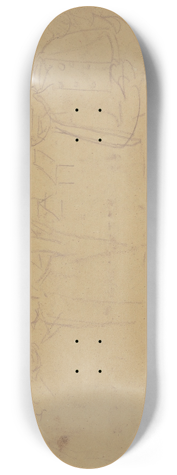 Fritz Boehle - Busts 8.25 inch art skate deck