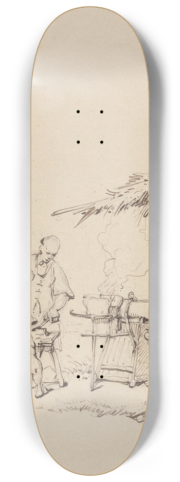 George Chinnery - A Forge 8.25 inch art skate deck