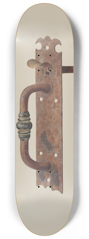 Fritz Boehmer - Door Latch 8.25 inch art skate deck