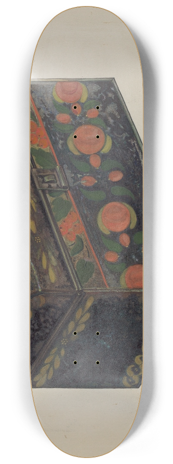 George File - Tin Oblong Box 8.25 inch art skate deck