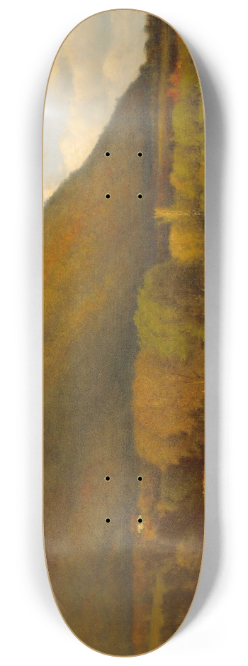 George Inness - Hudson River Valley 8.25 inch art skate deck