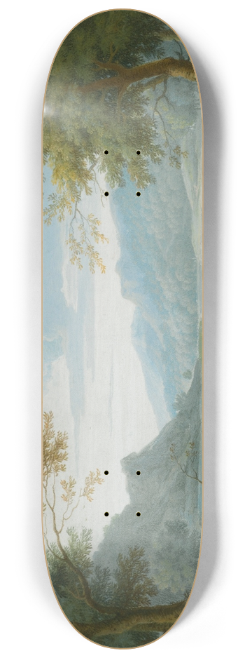 George Lambert - Classical Landscape 8.25 inch art skate deck