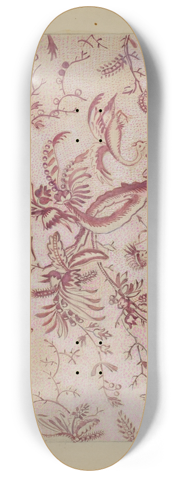George Loughridge - Block Print 8.25 inch art skate deck