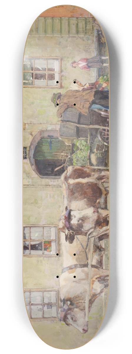 Fritz Lach - Krautbauer in Grein an der Donau 8.25 inch art skate deck