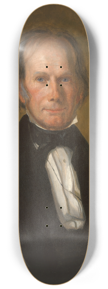 George Peter Alexander Healy - Henry Clay 8.25 inch art skate deck