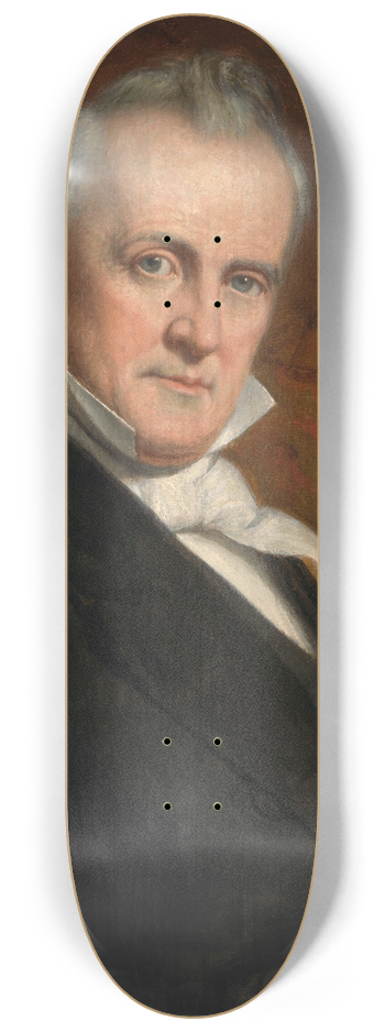 George Peter Alexander Healy - James Buchanan 8.25 inch art skate deck