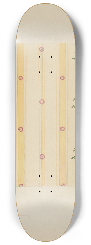 George Robin - Wall Paper 8.25 inch art skate deck