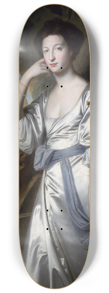 George Romney - Elizabeth, Lady Blunt 8.25 inch art skate deck