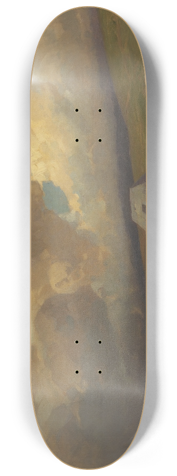 Fritz Reiss - Lonely Black Forest Farm 8.25 inch art skate deck