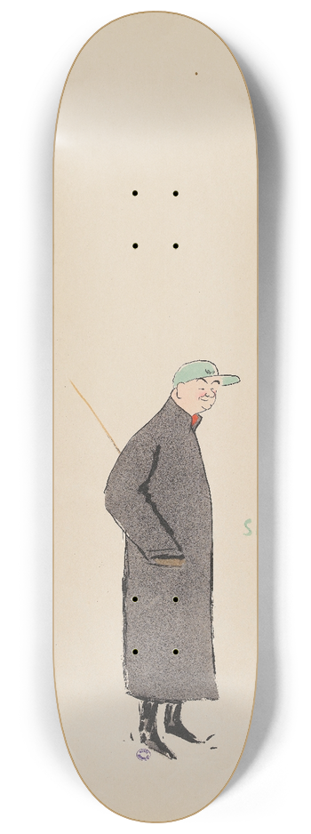 Georges Goursat (Sem) - Album le Turf 8.25 inch art skate deck
