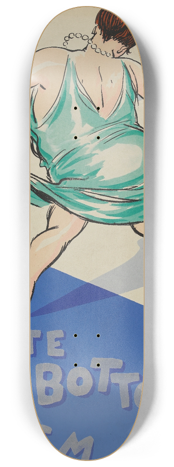 Georges Goursat (Sem) - Couverture 8.25 inch art skate deck