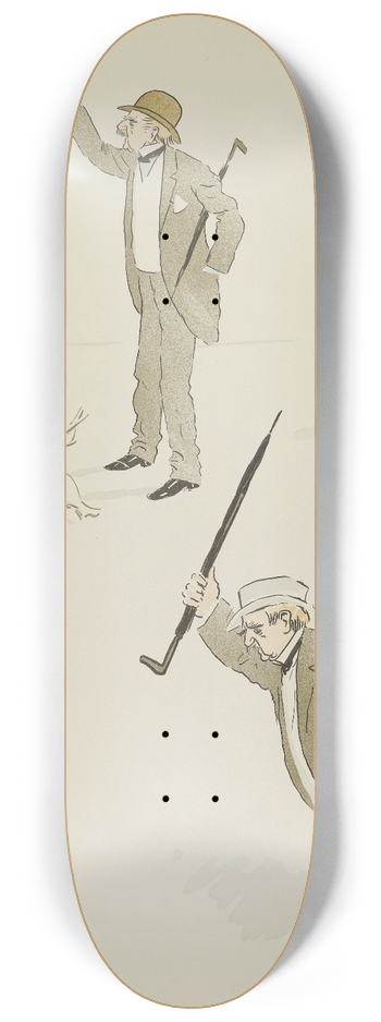 Georges Goursat (Sem) - Lord Colomb 8.25 inch art skate deck