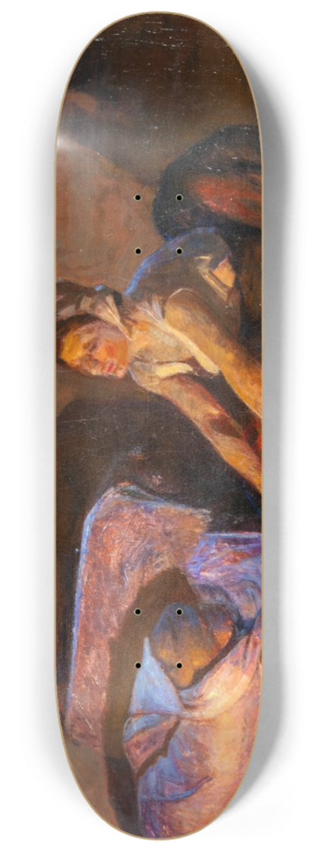 Fritz Syberg - Morning 8.25 inch art skate deck