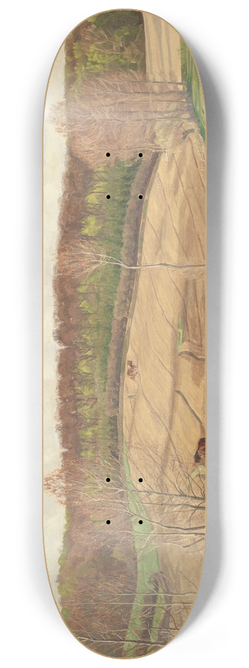 Fritz Syberg - Ved forrstid 8.25 inch art skate deck