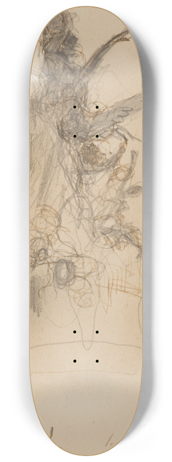 Georges Hugo - Le monument ! 8.25 inch art skate deck