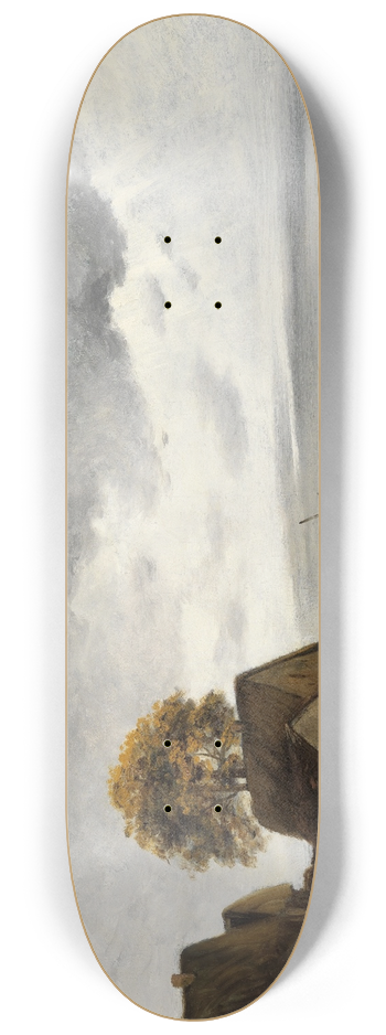 Georges Michel - Landschaft bei Paris 8.25 inch art skate deck