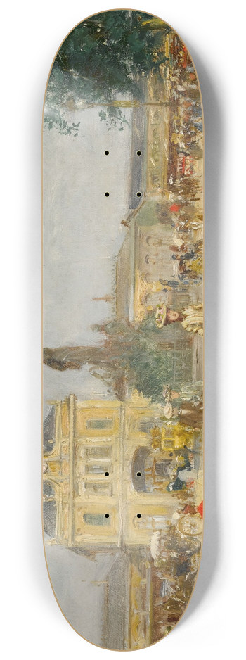 Georges Stein - The Station At Vichy 8.25 inch art skate deck